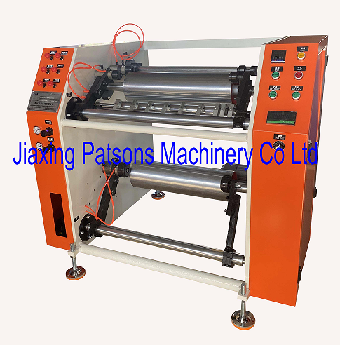 Electrostatic prevention protective film rewinding machine