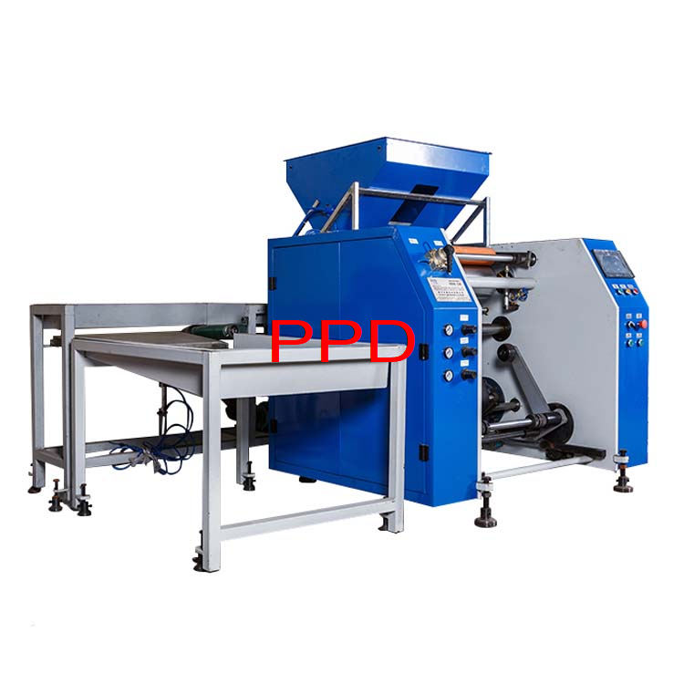 Single Shaft Automatic PVC  Film Rewinding Machine